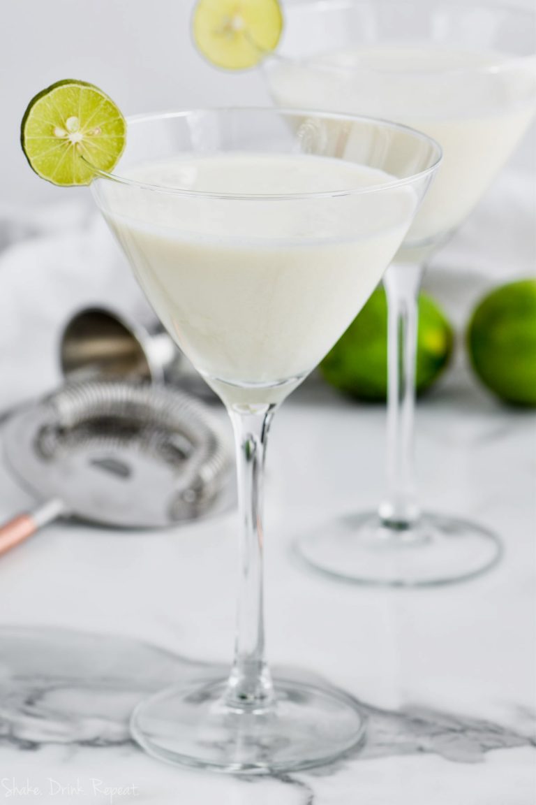 Key Lime Martini - Shake Drink Repeat