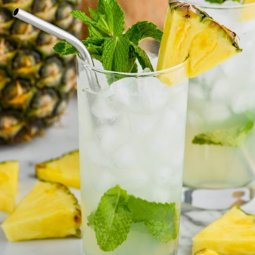 Pineapple Mojito - Shake Drink Repeat