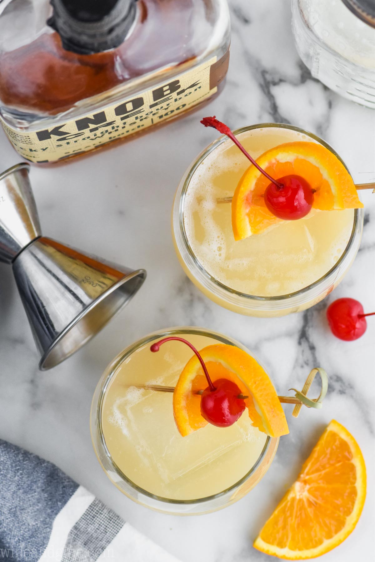 whiskey sour recipe no simple syrup