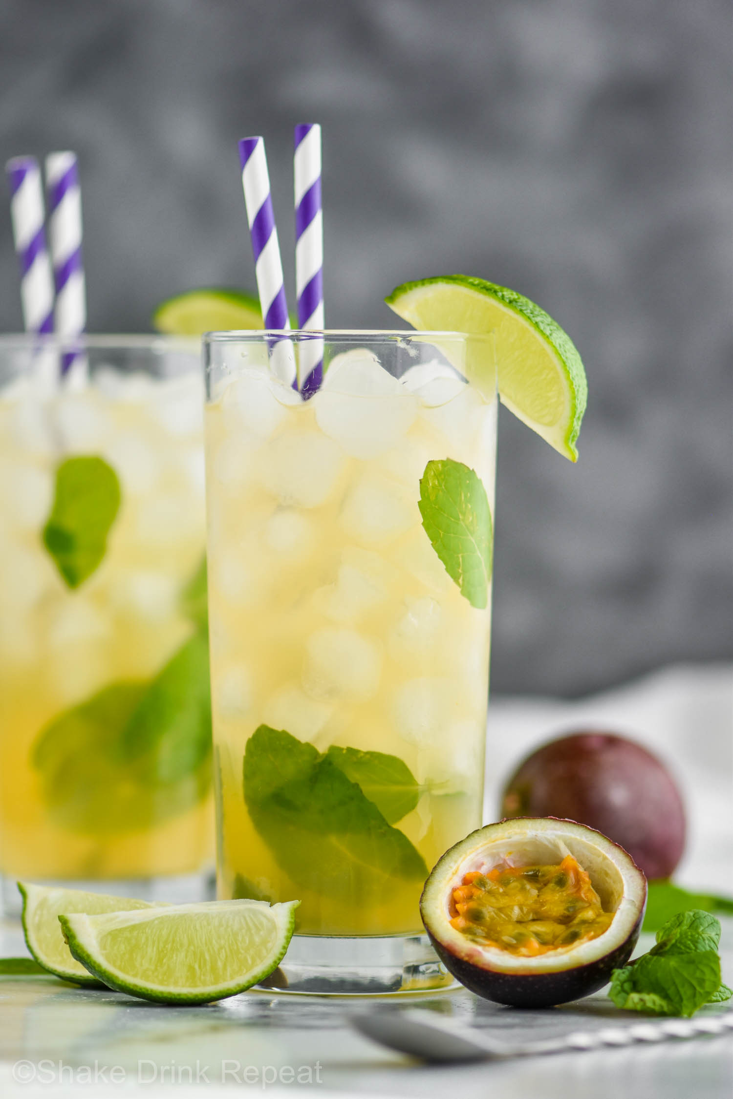 Passion Fruit Mojito Shake Drink Repeat