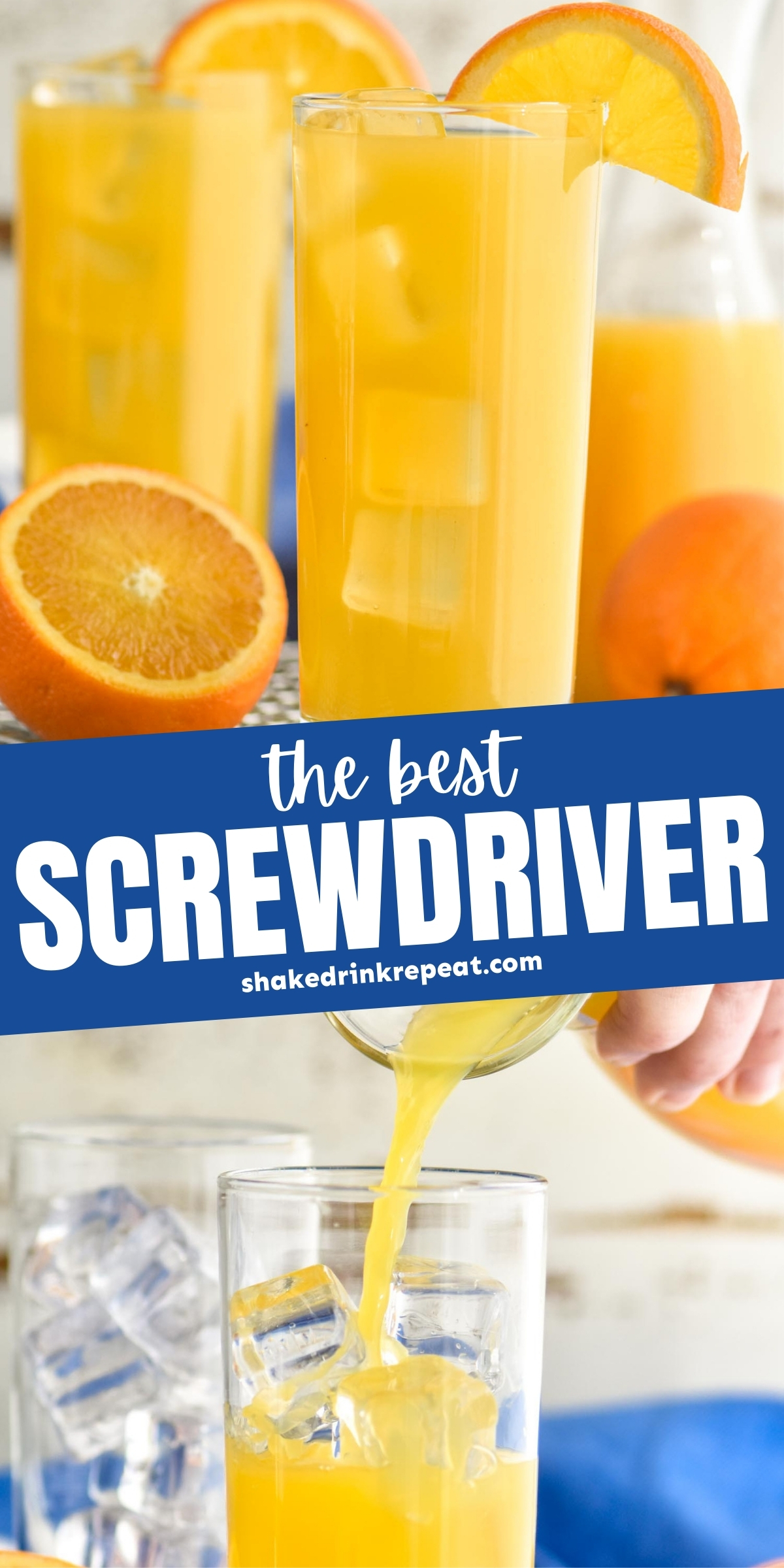 Screwdriver Shake Drink Repeat