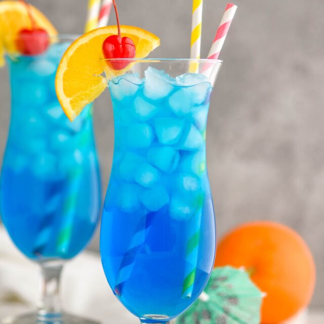 Blue Lagoon Cocktail - Shake Drink Repeat