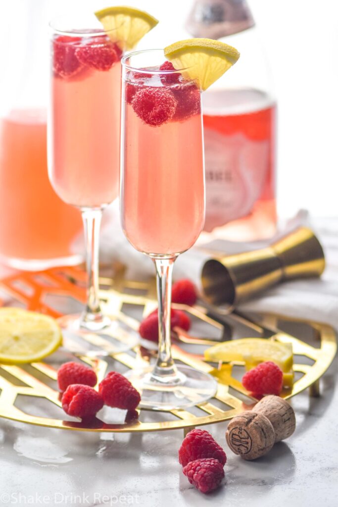 Rosé Mimosa (Made with Ruby Red Grapefruit Juice)