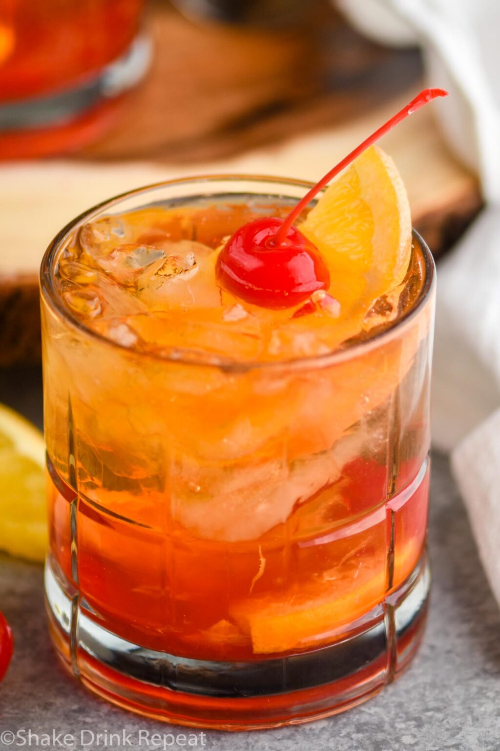 Wisconsin Brandy Old Fashioned - Shake Drink Repeat