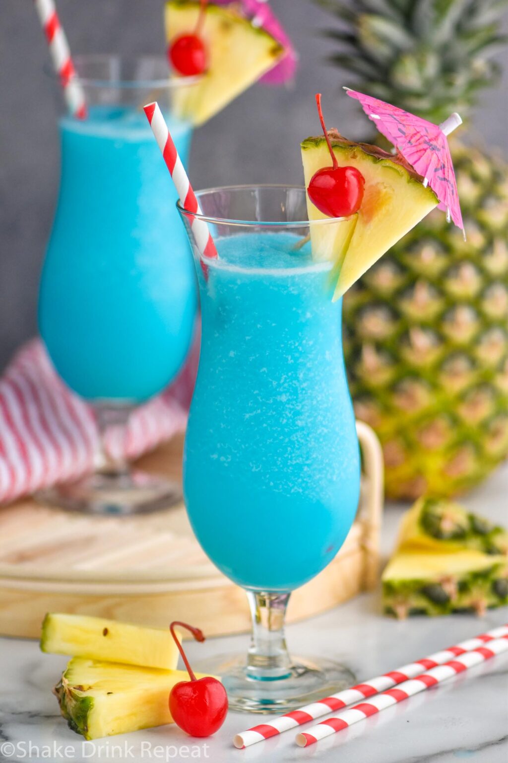 Frozen Blue Hawaiian - Shake Drink Repeat