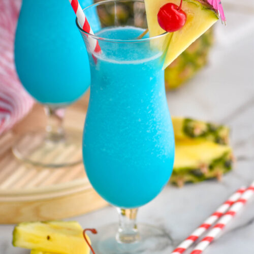 Frozen Blue Hawaiian - Shake Drink Repeat