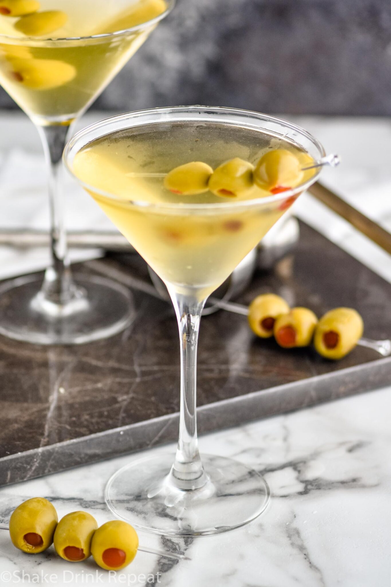 Dirty Martini Recipe - Shake Drink Repeat