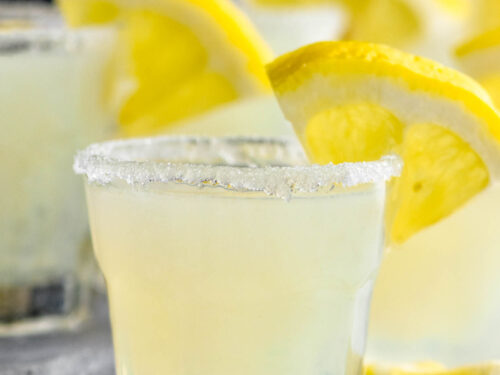 Lemon Drop Shot - A Beautiful Mess