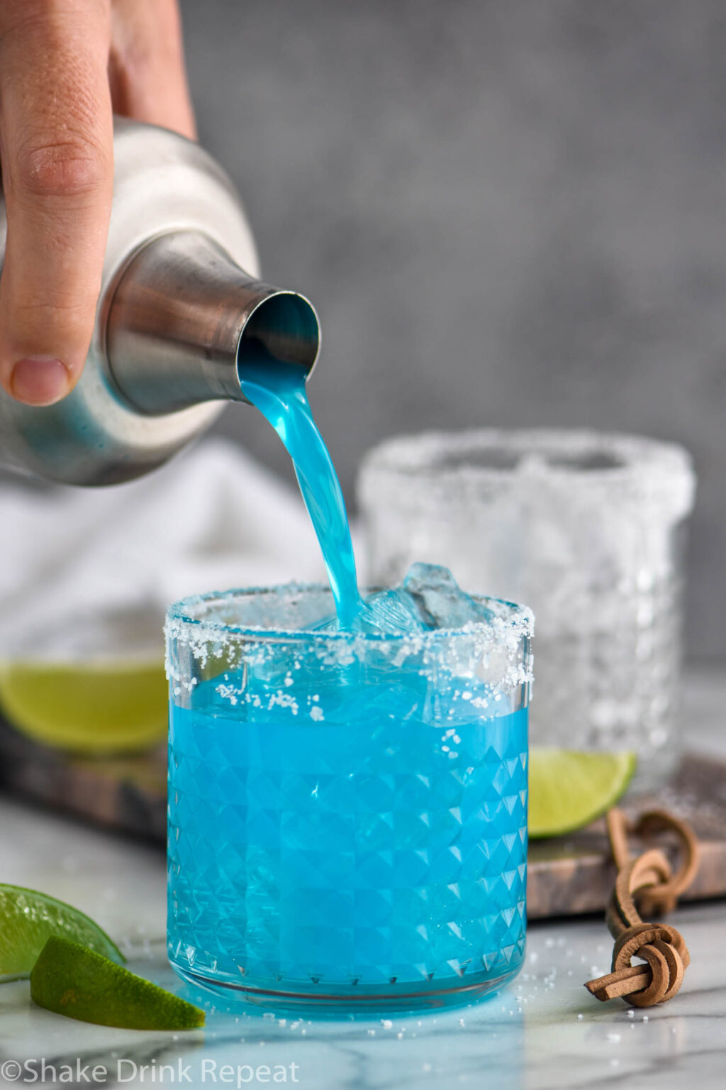 Blue Margarita - Shake Drink Repeat