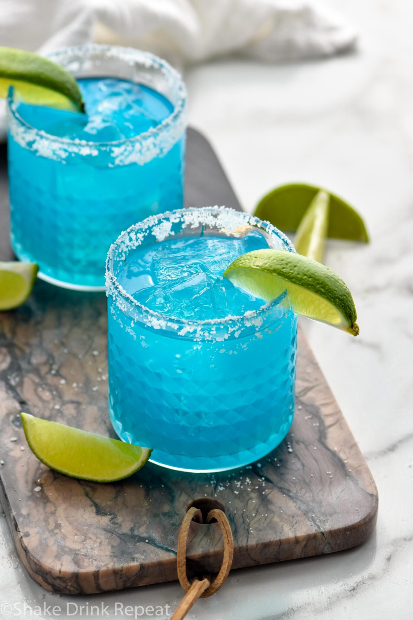 Blue Margarita - Shake Drink Repeat