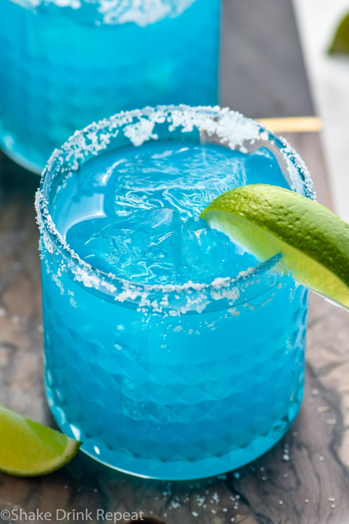 Blue Margarita - Shake Drink Repeat