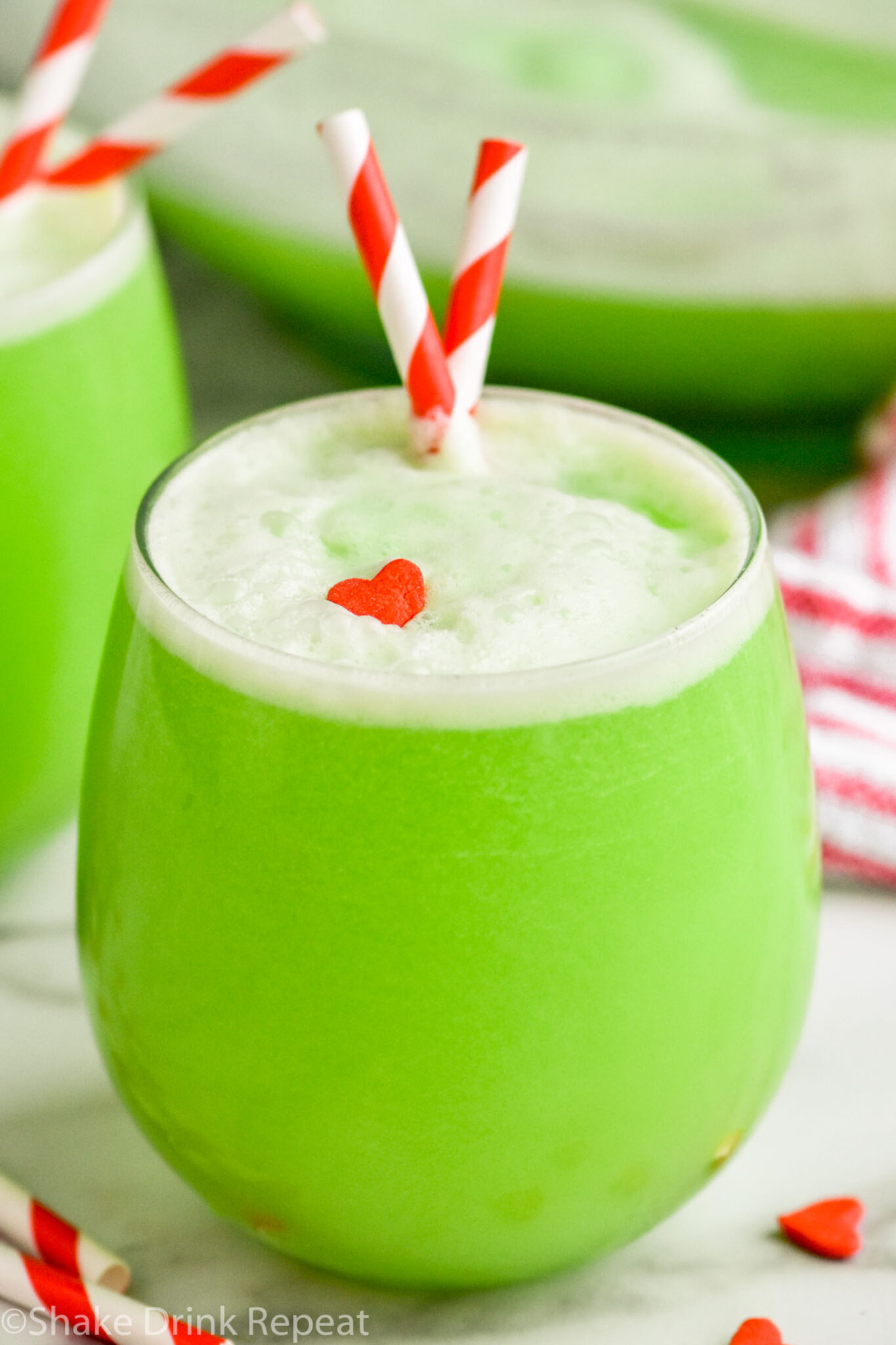 Grinch Punch Shake Drink Repeat 8283