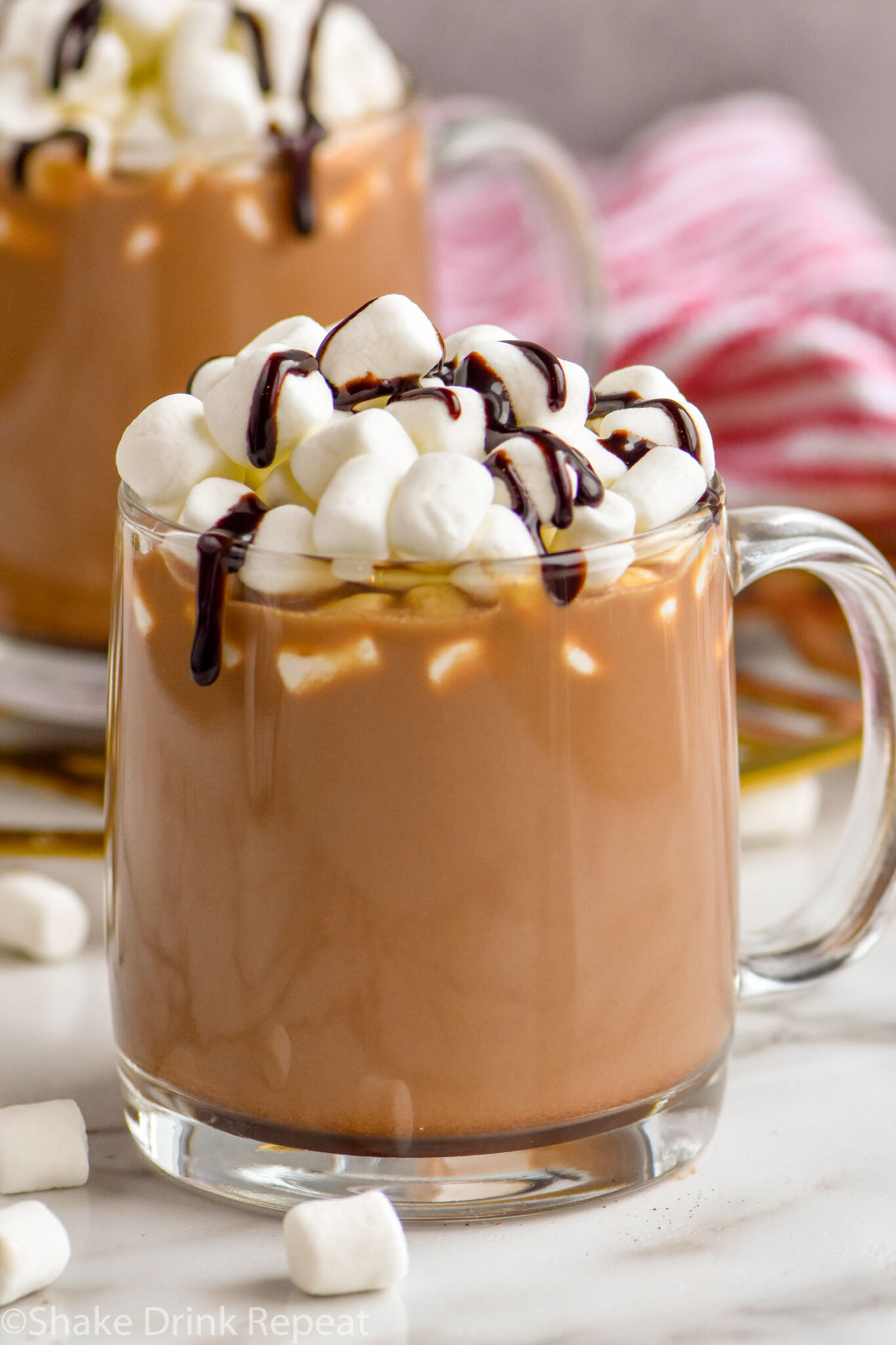 Spiked Hot Chocolate Shake Drink Repeat