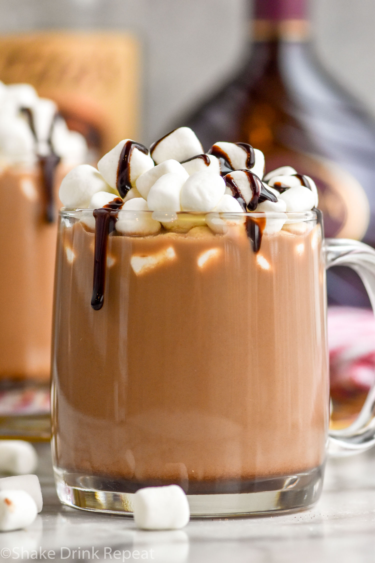 Spiked Hot Chocolate Shake Drink Repeat