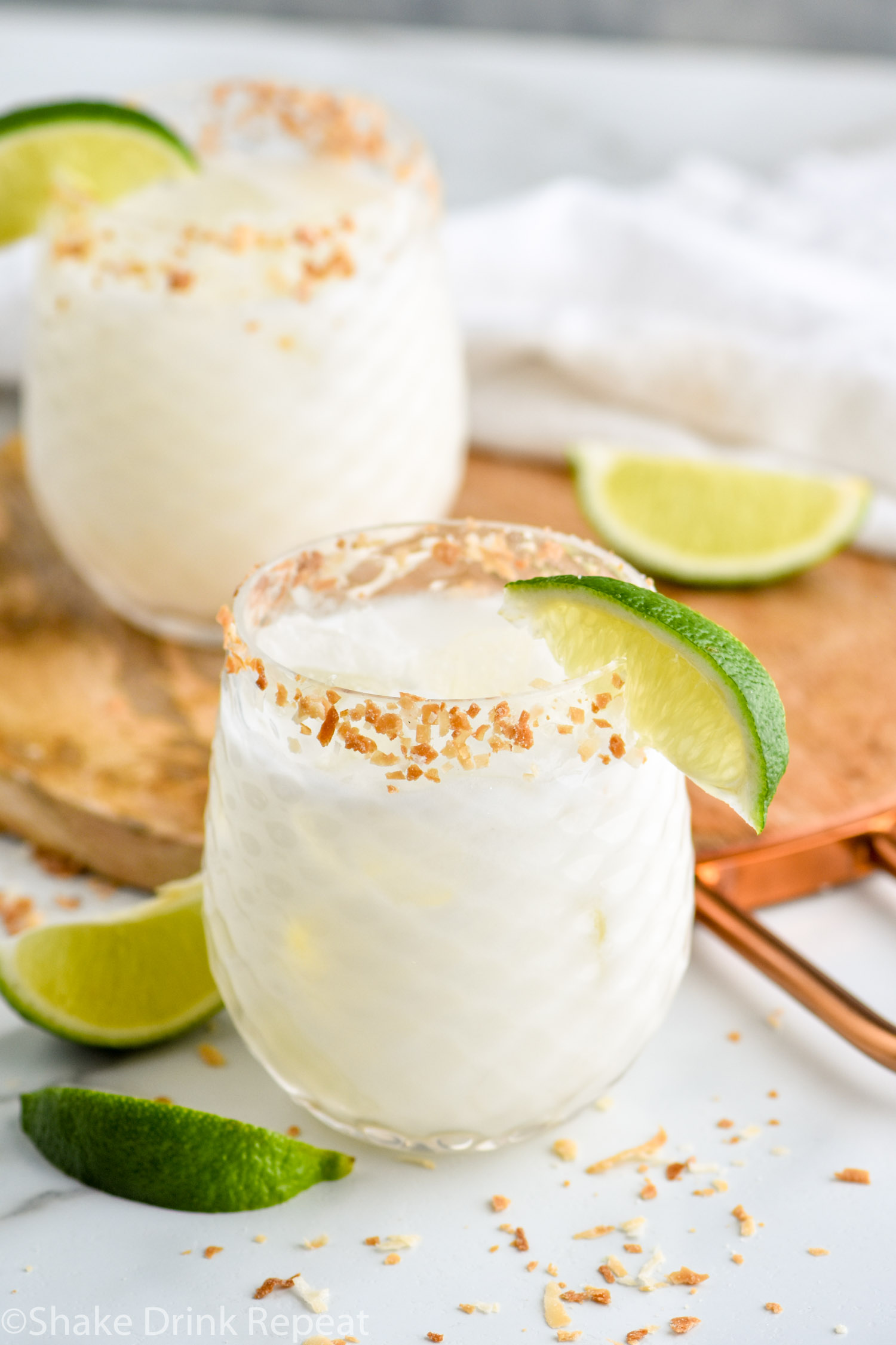 Coconut Margarita - Shake Drink Repeat