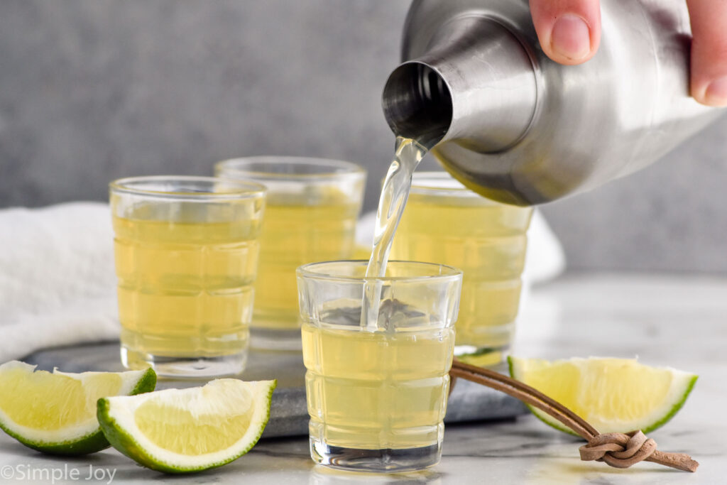 Green Tea Shot Cocktail - OneMoyerSip
