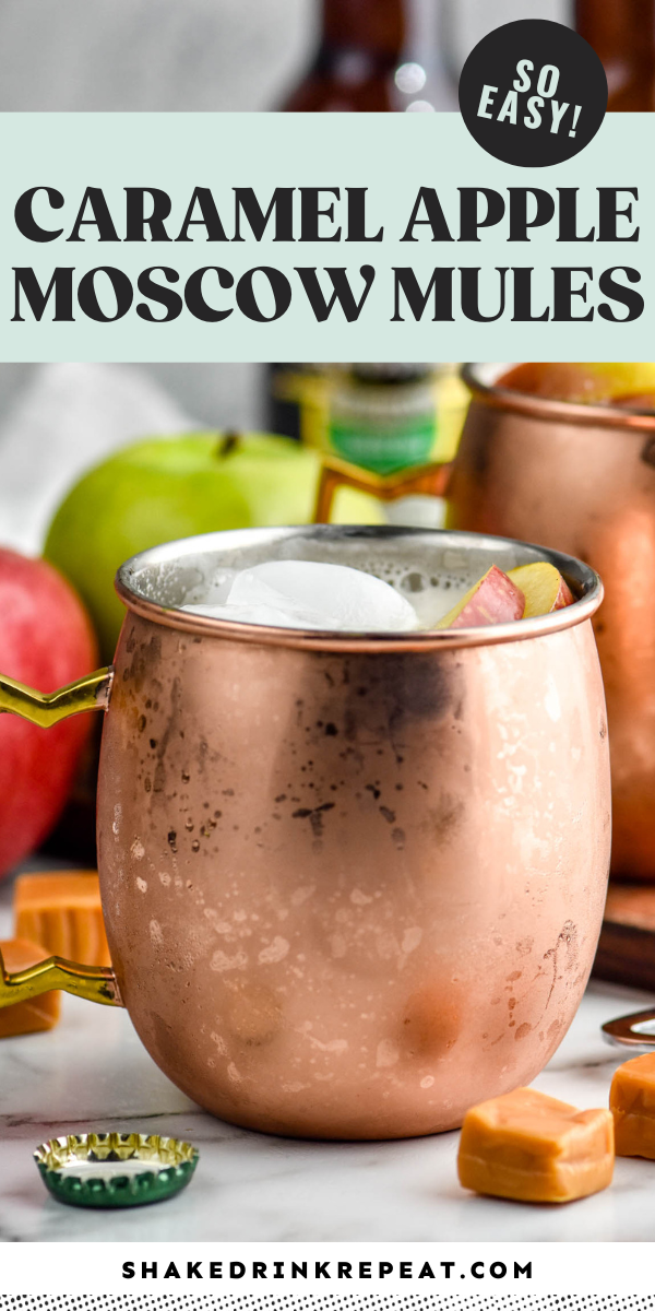 Caramel Apple Moscow Mule Shake Drink Repeat 7860