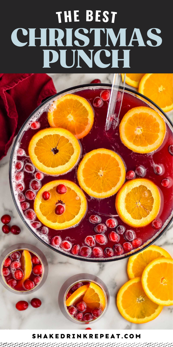 Christmas Punch - Shake Drink Repeat