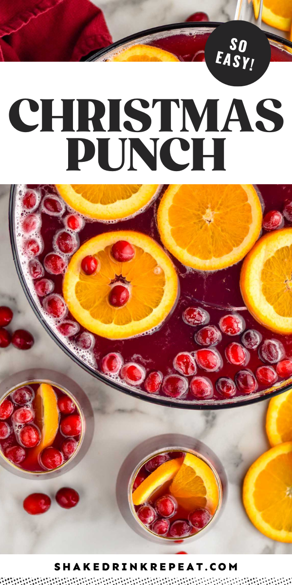 Christmas Punch - Shake Drink Repeat