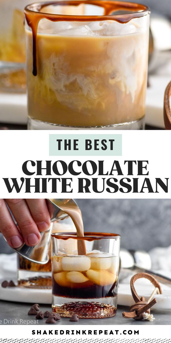 Chocolate White Russian - Shake Drink Repeat
