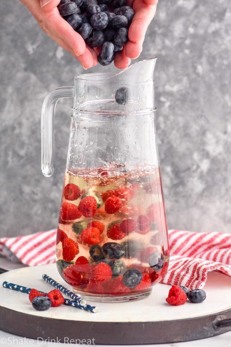 Fourth of July Sangria - Shake Drink Repeat
