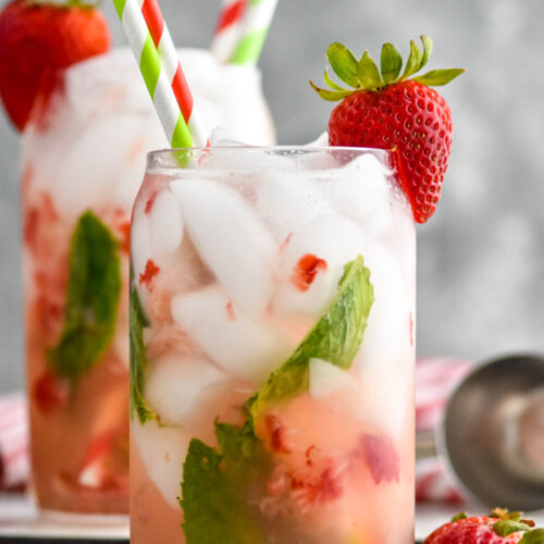 Strawberry Mojito Pitcher Cocktail Recipe